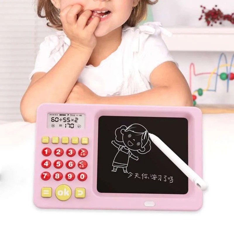 2 in 1 Writing Tablet & Calculator Intelligent Early Education Learning Machine For Boy's & Girl's | LK-V20
