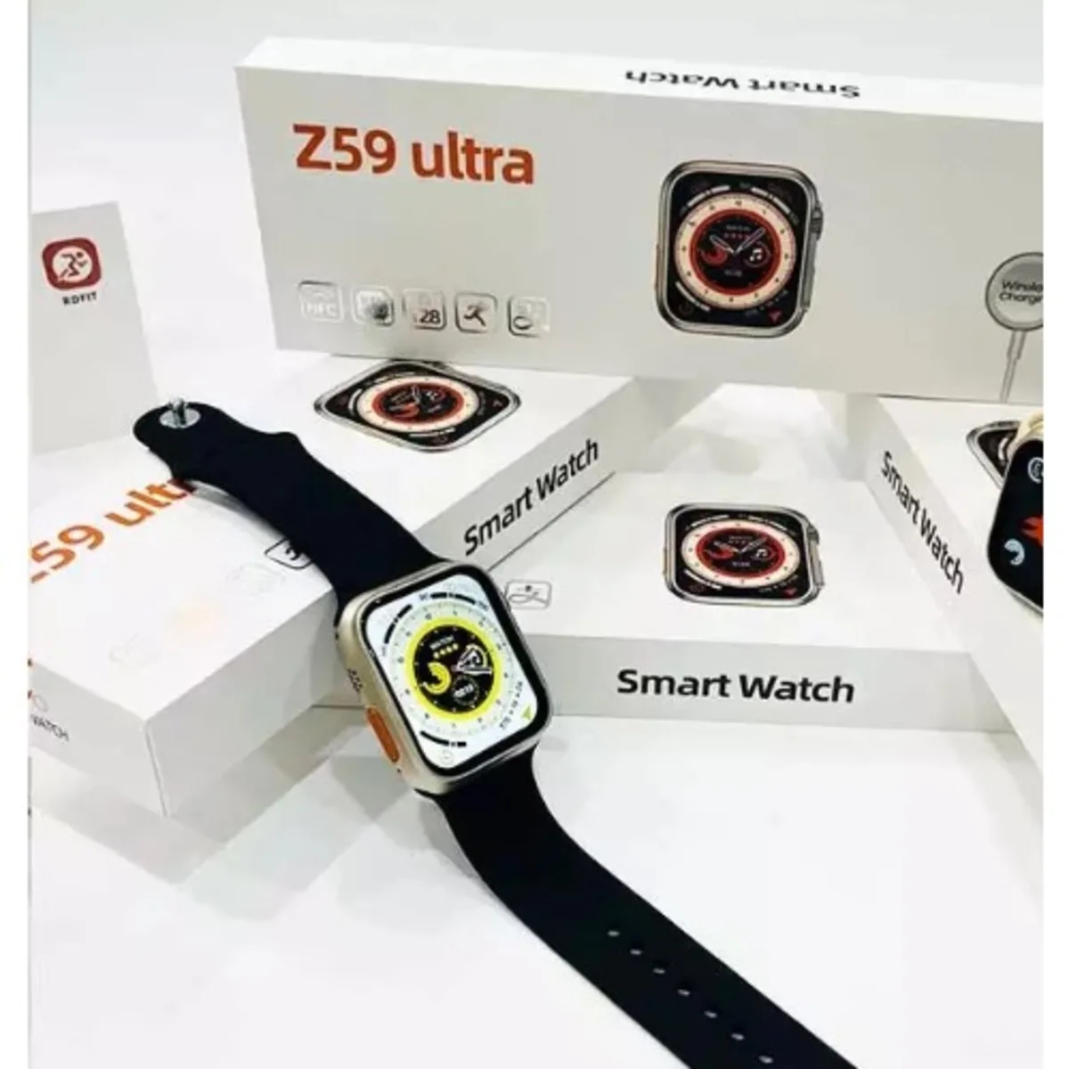 Z59 Ultra Smartwatch Series 8 Wireless Bluetooth Sports Smartwatch - Silver Body