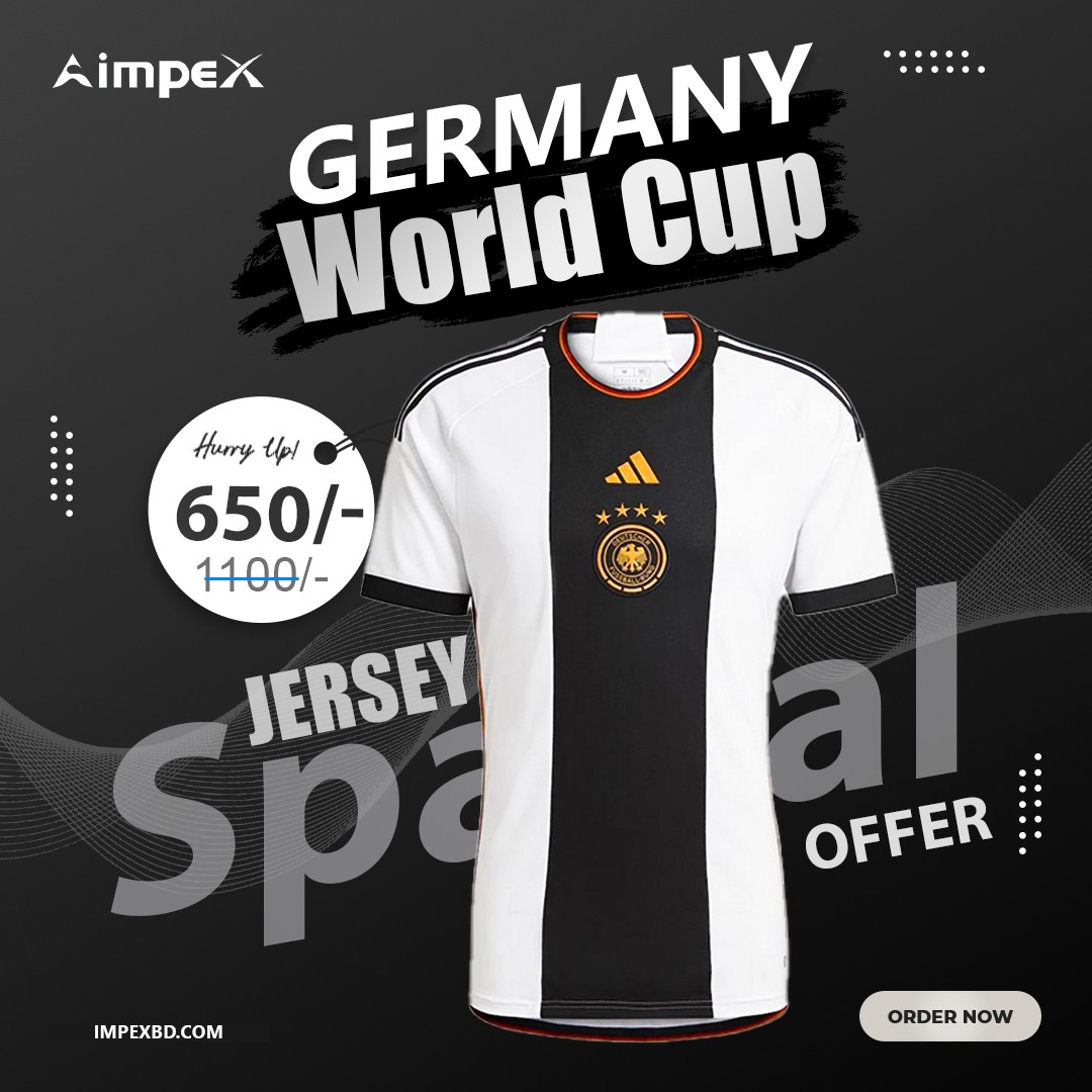 Germany Fifa World Cup Home Jersey 2022 - Player Edition