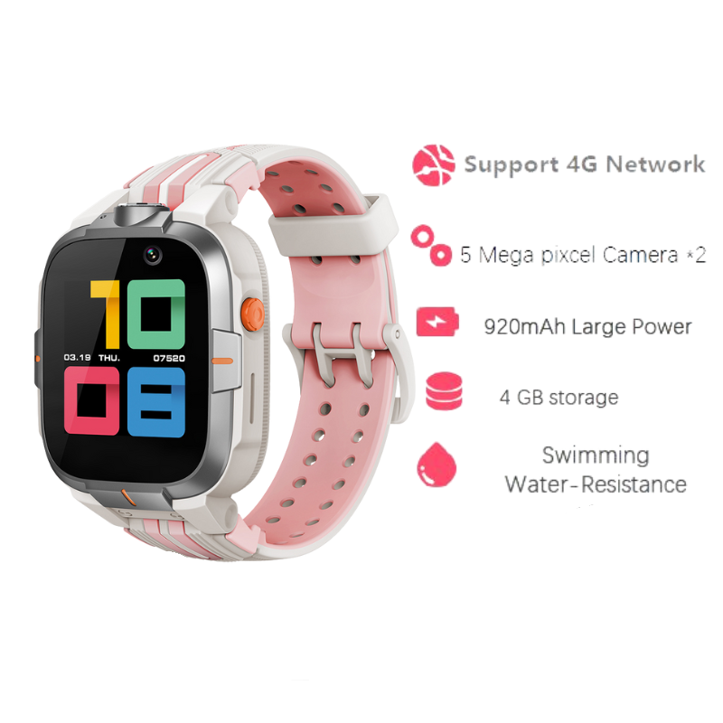 Mibro Kids Smart Watch Y2 4G Video Call GPS Tracker 2ATM Waterproof
