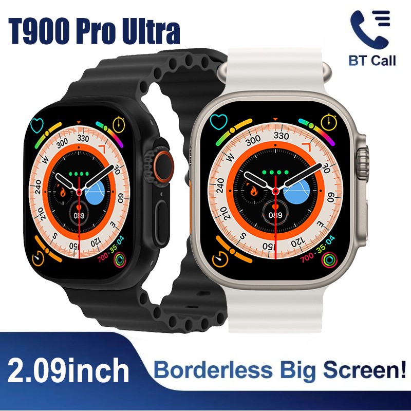 T900 Pro Ultra Smart Watch for Men Women 2.09" Full Touch Bluetooth Call Sports Sleeping Monitoring Smartwatch Series 8